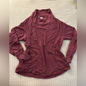 Women's Burgundy ultra soft